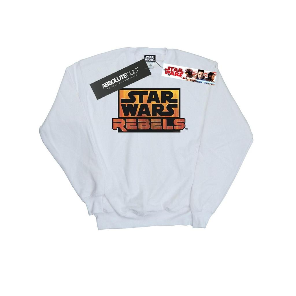 Star Wars Mens Rebels Logo Sweatshirt