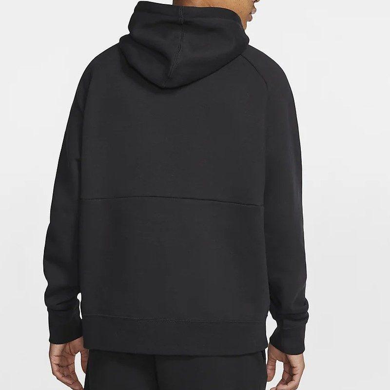 Nike Толстовки Мужские Черные С Капюшоном Умеренная Обычная CJ4825-010
