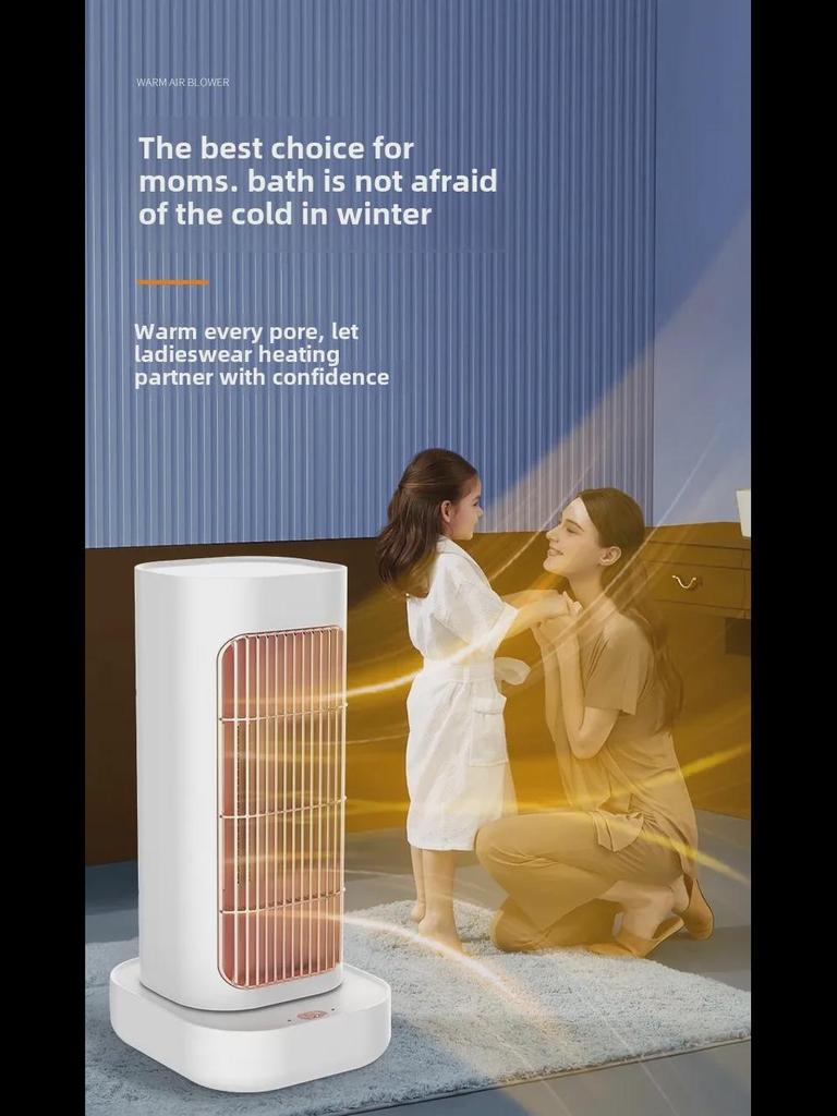 Compact Energy-Saving Electric Heater for Dorms and Offices