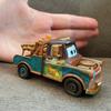 Нетоксичные машинки Pixar Cars Игрушка Молния Маккуин Джексон Шторм Мэтр Салли Шериф 1:55 Литая модель автомобиля Игрушка Детский подарок на день рождения