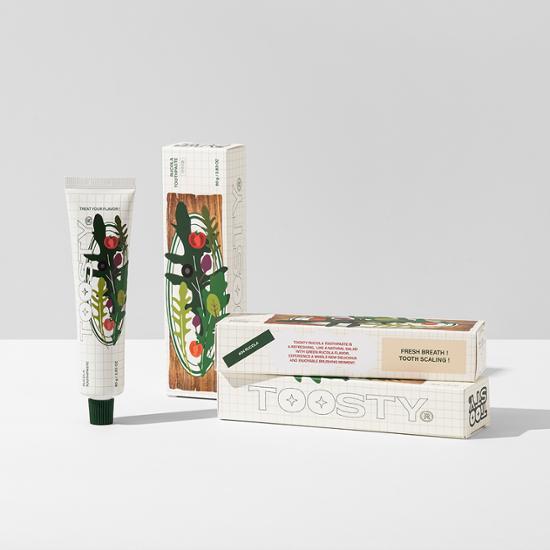Delicious Toothpaste Toosty Toothpaste 80g 4 Types, Choose 1