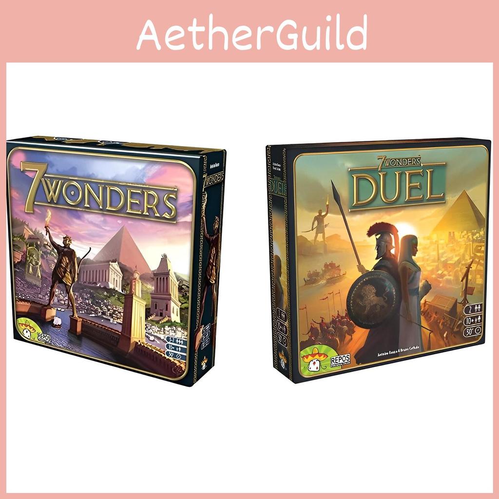 7 Чудес Дуэль Стратегическая Настольная Игра Для Взрослых Детей