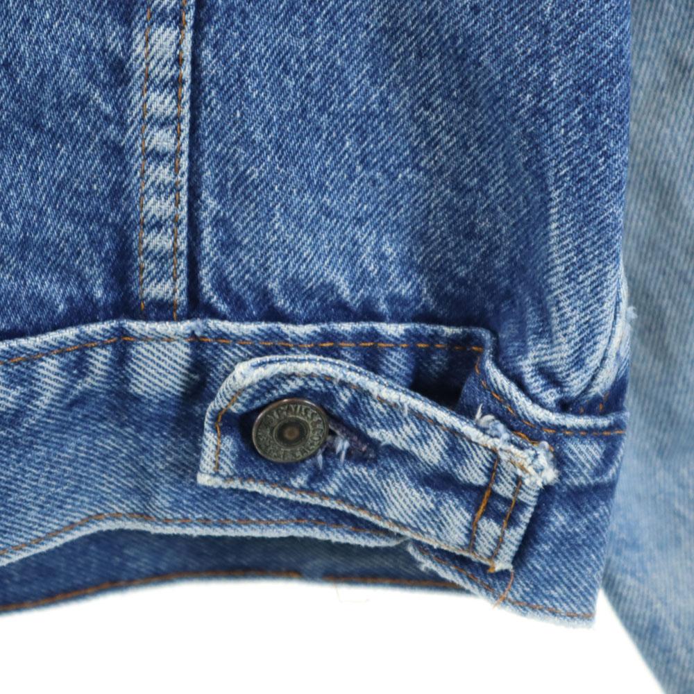 Levi's Джинсовая куртка 80-х 90-х годов Made in Canada Старая джинсовая куртка 42 Trucker джинсовая куртка Мужская Б/у
