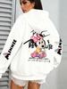 Oversized Vintage Disney Minnie Print Pullover Sweatshirt Women Men Casual Hoodie Streetwear Fashion Tops Spring Autumn Fashion