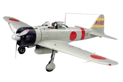 Tamiya Серия самолетов Японский военно-морской флот Mitsubishi Zero Type Carrier Fighter Type 21 Пластиковая модель 60317 1/32 № 17