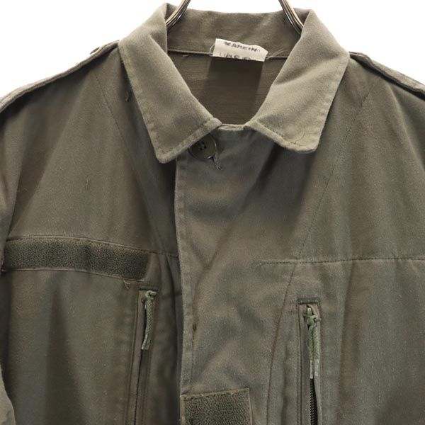 FRENCH ARMY F2 Military Jacket 96C Khaki Men's Used