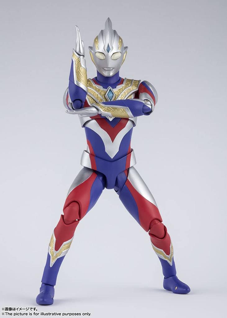 TAMASHII NATIONS Ultraman Trigger Multi Type 150 мм окрашенная подвижная фигурка SHFiguarts приблизительная. ПВХ и АБС