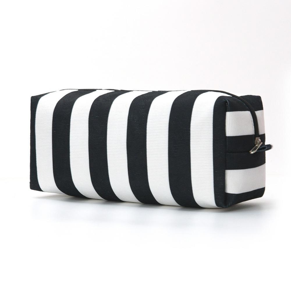 Dustproof Hair Dryer Storage Bag Stripe Cosmetic Bag Curler Storage Bag Hair Tools Storage