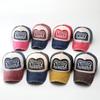 MOTO color-blocked baseball caps for women, American vintage distressed baseball caps, men's large head circumference, deepened hip-hop caps