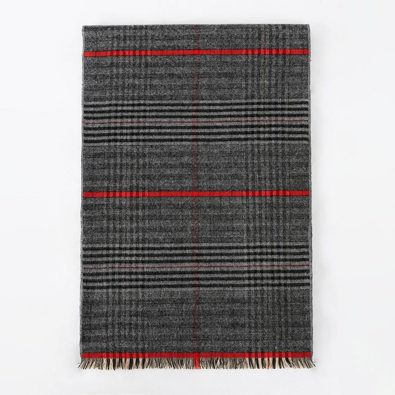 НОВЫЙ Модный Зимний Мужской Хлопковый Шарф Теплый Шейный Платок Пэчворк Полосатые Шарфы Мягкий Длинный Повседневный Мужской Буфанда Пашмина Шаль