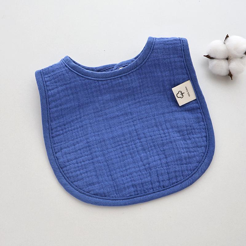 Милые Детские Слюнявчики с Оборками, Детские Антигрязевые Слюнявчики для Кормления, Впитывающие Пеленки для Младенцев, Модные Аксессуары для Кормления Новорожденных из Чистого Хлопка