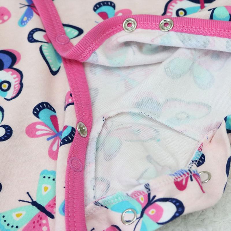 Комбинезоны с длинными рукавами для мальчиков и девочек из чистого хлопка Детские костюмы Летняя и осенняя одежда Одежда для новорожденных Новый стиль