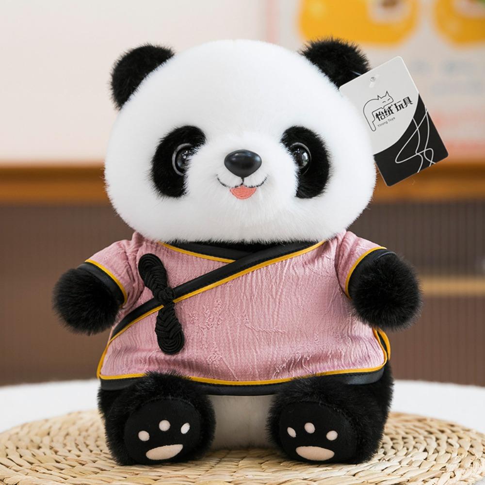 Soft Pillow Panda Plush Toy Chinese Style Stuffed Animal Toys Plush Panda Pendant Kids Toy