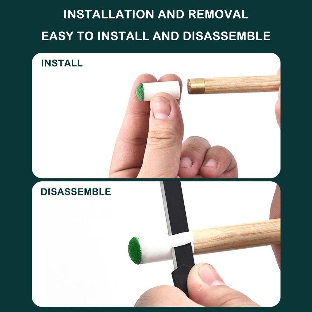 Сменный бильярдный кий для бильярда, наконечники для бильярдного кия, мягкий комплект для бильярда