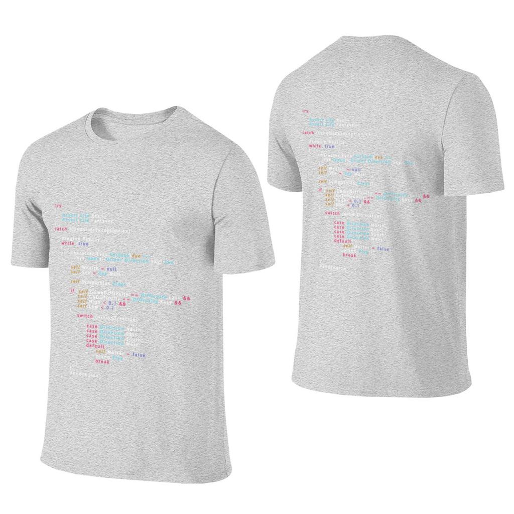 Is This The Real Life Coding Programming Color Simple Reversible Tshirt Highend Minimalism Faderesistant Short Sleeve