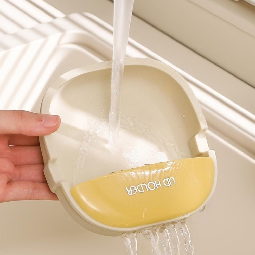 Hanging Silicone Kitchen Pot Lid Holder Heat-Resistant Soup Spoon Rack Spoon Rest Cookware Storage