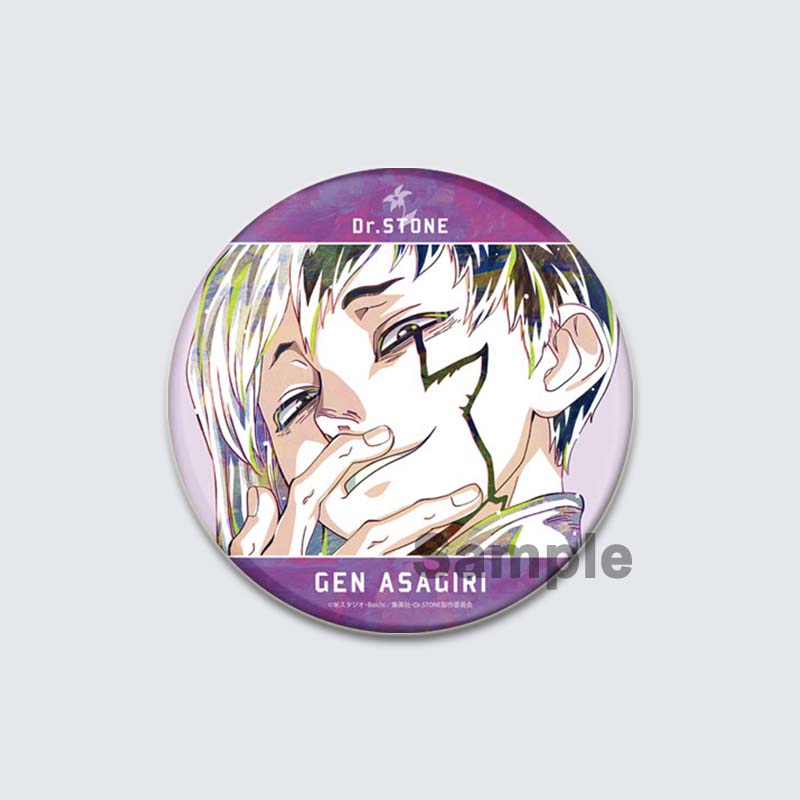 32/44/58 мм ТВ аниме DR STONE Броши на рюкзаке Мультяшный значок для коплея Ishigami Senkuu/Amber/Kohaku Милые эмалевые булавки Ювелирные аксессуары
