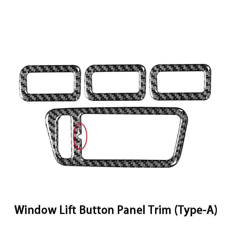 Углеродное волокно, центр управления, воздуховыпускное отверстие, внутренняя отделка, наклейка, украшение, стильные аксессуары для автомобиля Volkswagen Golf 7