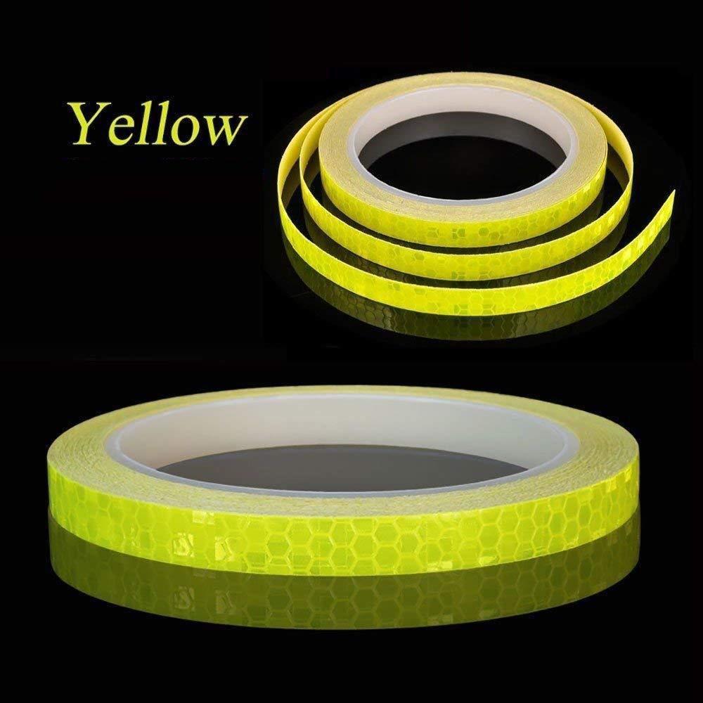 Effect Bicycle   Motorcycle Reflective Decals Car Stickers  Bike Rim Decoration Tire Applique