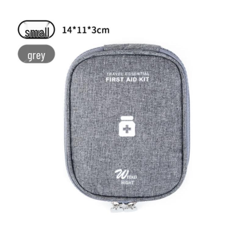 Portable Travel First Aid Kit: Complete Home Emergency & Disinfection Essentials (No Medicine Included)