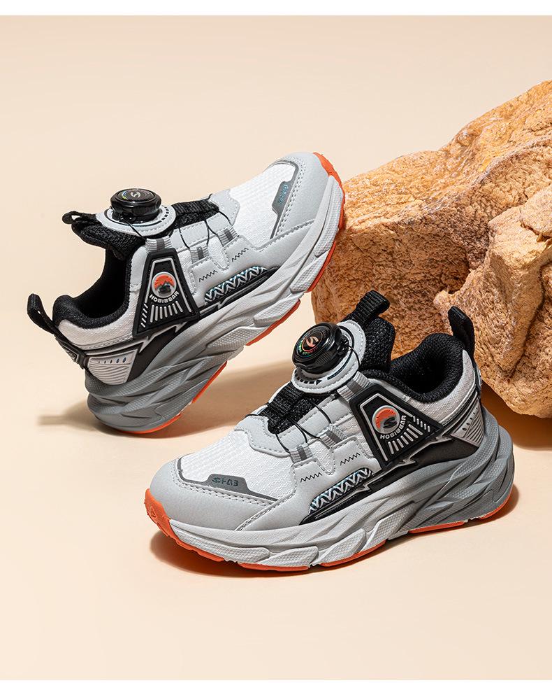 Кожаные кроссовки для мальчиков Hapi Bear - Легкая, удобная спортивная обувь на весну/осень