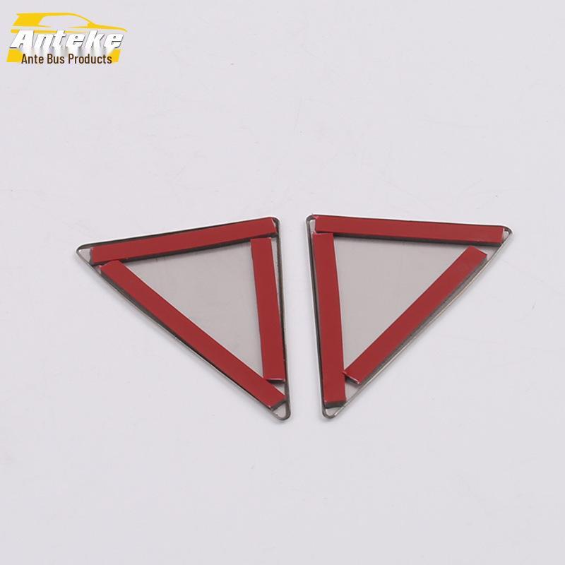 19 Territory A-Pillar Decorative Panel Electroplated Triangle Interior Accessory