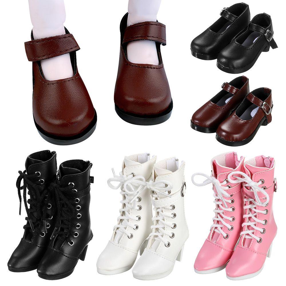 5 Styles 7.8CM Doll Wearing Play House Accessories Fabric Shoes 60cm Doll Boots Differents Color