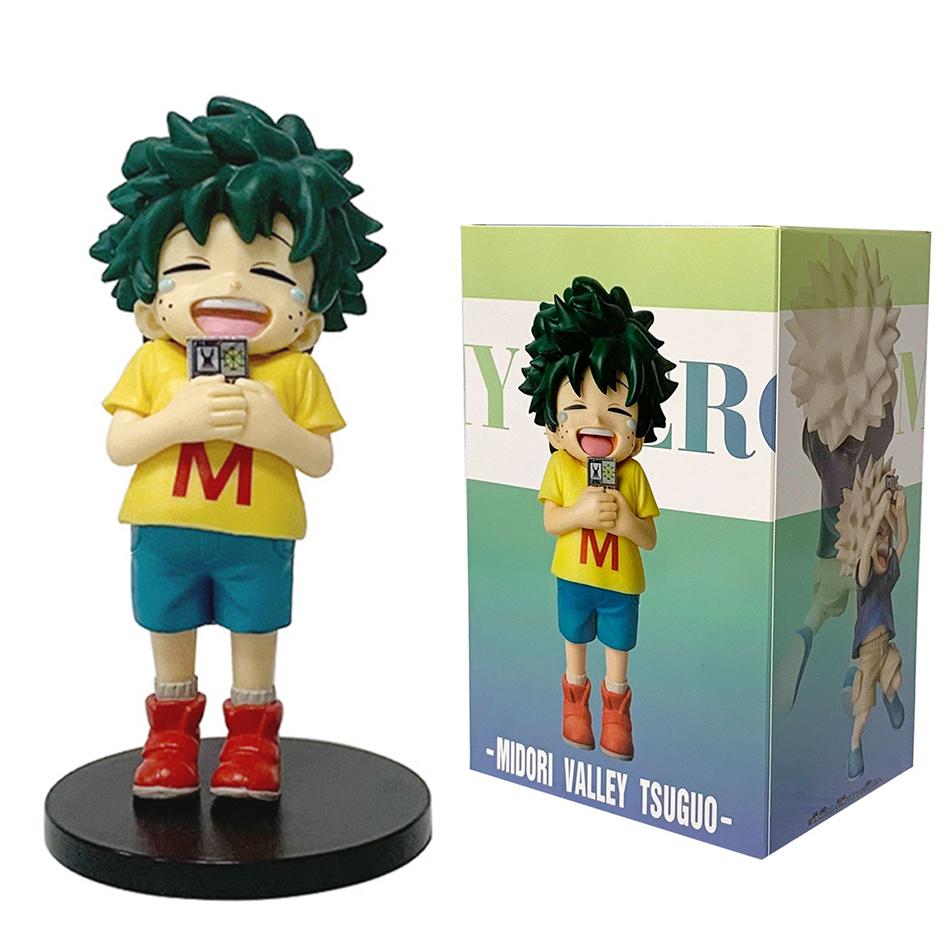 New Arrival My Hero Academia Childhood Izuku Midoriya / Childhood Katsuki Bakugo PVC Action Figure Anime Cartoon Model Toy Presents