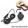 6.35MM Mono Plug Guitar Pickup 2.5m Cable Violin Pickup Clip  Ukulele Mandolin Banjo Kalimba