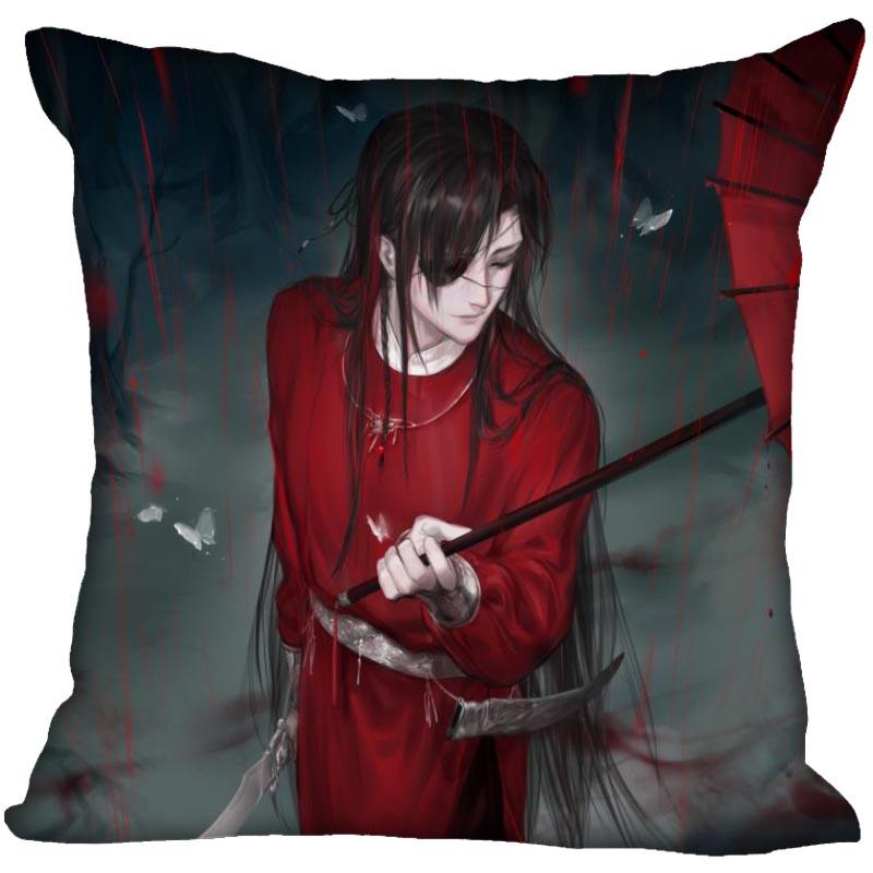 Anime Tian Guan Ci Pillow Case Wedding Decorative Fabric Pillows Cover New Year Accessories PillowCase XXcm