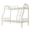 Children's Bunk Bed: Double Steel Iron Frame for Home & Rental Use