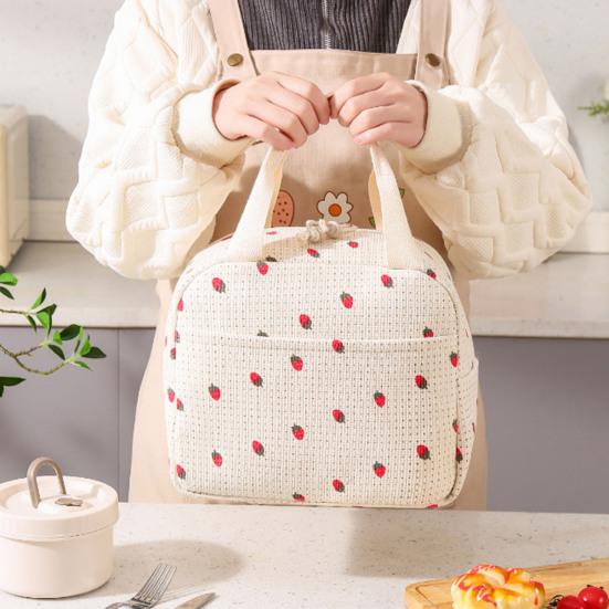 Вельветовая сумка для ланча, термосумка для ланча, изоляционный чехол, мягкая сумка-холодильник для школы, сумка-холодильник для пикника и путешествий