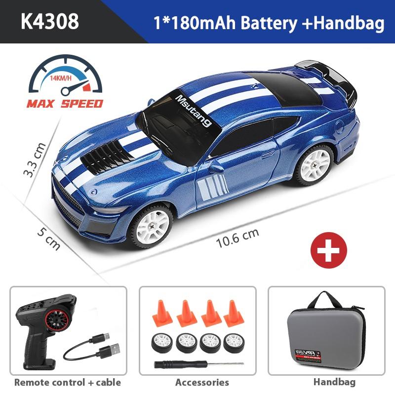 WLtoys 1:43 K4308 2.4G Racing Mini RC Car 14KM/H 4WD Electric High Speed Remote Control Drift Toys for Children Gifts