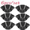 Горячая распродажа 6 шт. антипригарная волнистая форма для яичного тарта в форме цветка многоразовые формы для выпечки кексов и маффинов тарталетки противни