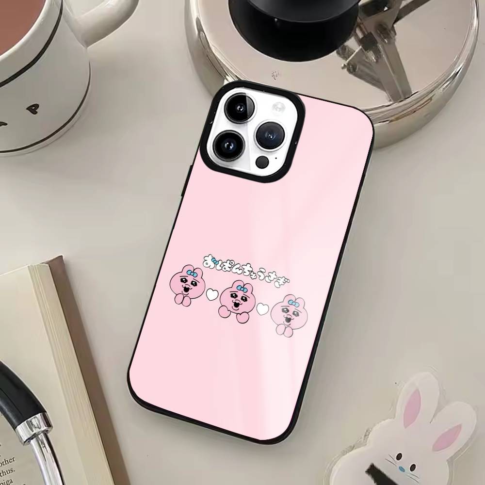 Cartoon O-Opanchu Usagi Phone Case For iPhone17,16,15,14,13,12,11 Plus,Pro Max Magnetic For Magsafe Wireless Charging
