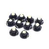(10 Pcs) Blue T3 Neo Wedge 1-SMD LED Cluster trument Dash Climate Light Bulbs