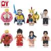 Серия аниме DY639-676 One Piece Фигурки-конструкторы Дофламинго и Соколиный Глаз