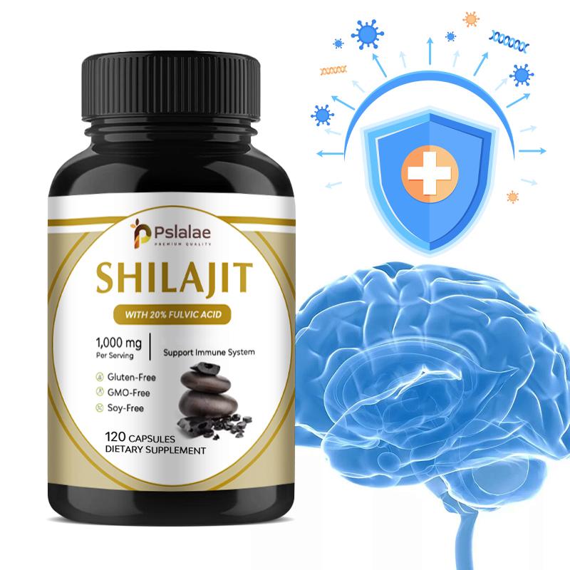 Shilajit 1000mg – Fulvic Acid – Against fatigue, energy and endurance, heart health