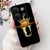 Для Infinix Smart 7 HD Чехол X6516 Роскошный Чехол с Буквами Мягкий Силиконовый Чехол для Телефона Для Infinix Smart 7 Plus Smart7 X6515 X6517 Сумки