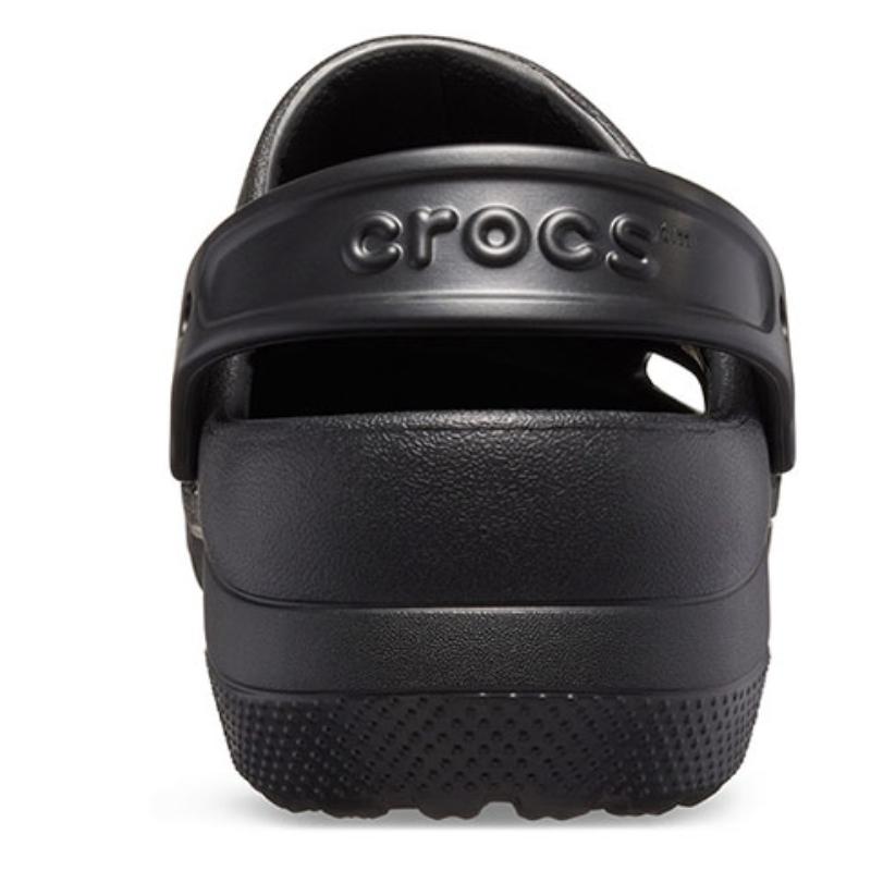 Crocs Specialist II Clog PU Comfortable Easy To Clean Toe Hole Shoes Unisex Same Black