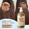 500ml Black Castor Oil Nourishing and Repairing Conditioner Large Capacity To Improve Frizz and Split Ends Hair Care