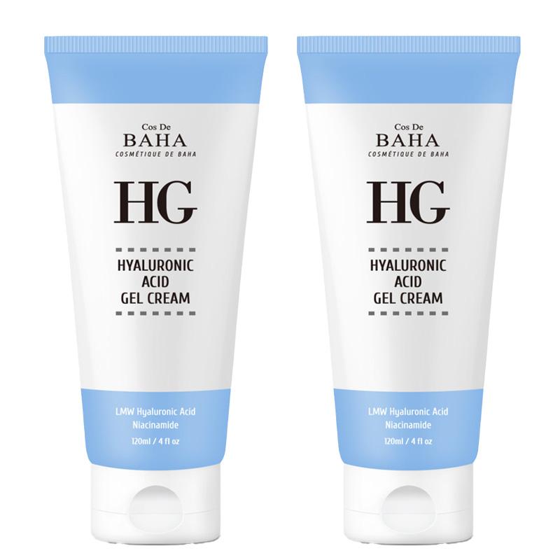 Cos De BAHA (ХГ120) Комплекс 7 типов гиалуроновой кислоты со скваланом и пантенолом, гель-крем, 120 мл (3 варианта)