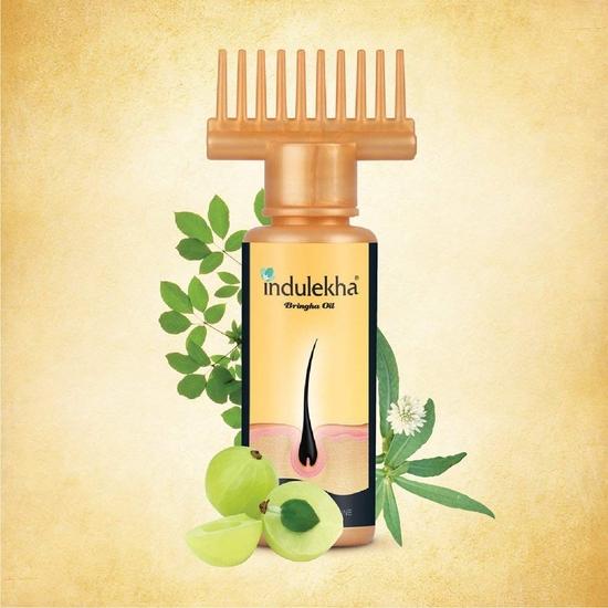 Indulekha Bhringa Hair Oil, 50ml Pack of 2
