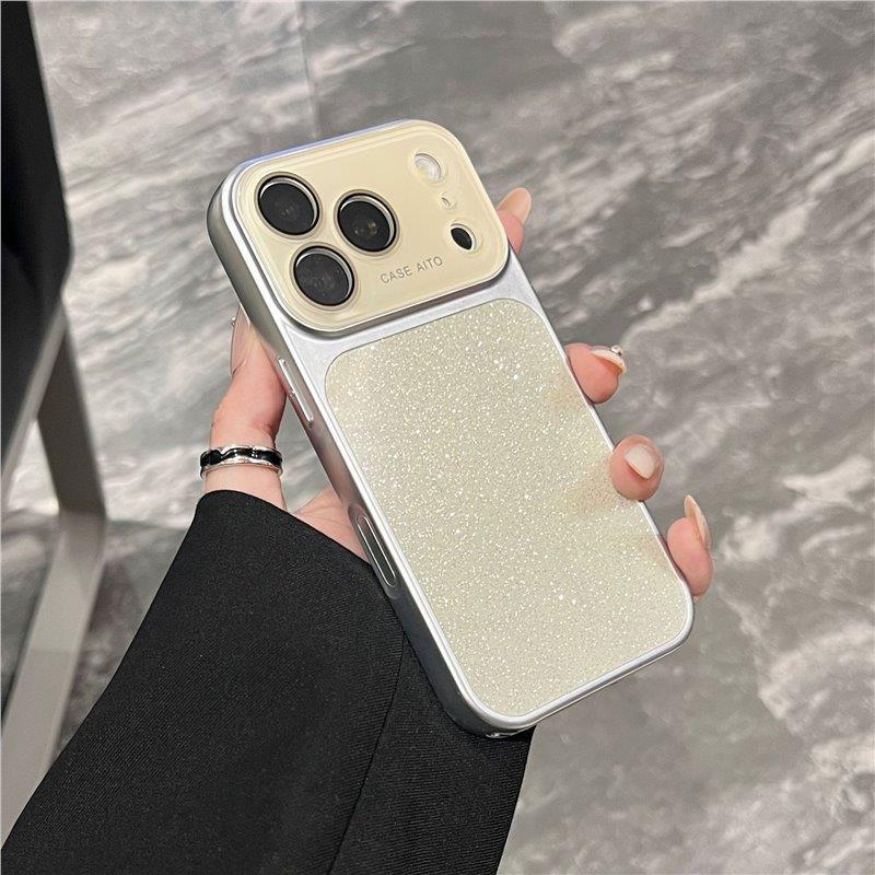 Чехол-бампер для iPhone 17 Pro Max "Звездное небо" с градиентом и блестками - Защитный чехол с защитой от падений