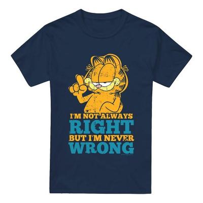 Мужская футболка Garfield Never Wrong