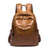 Fashionable Backpack for Women  New Spring Korean Version  Easy To Match Large Capacity Soft Leather Student Backpack  Travel Bag