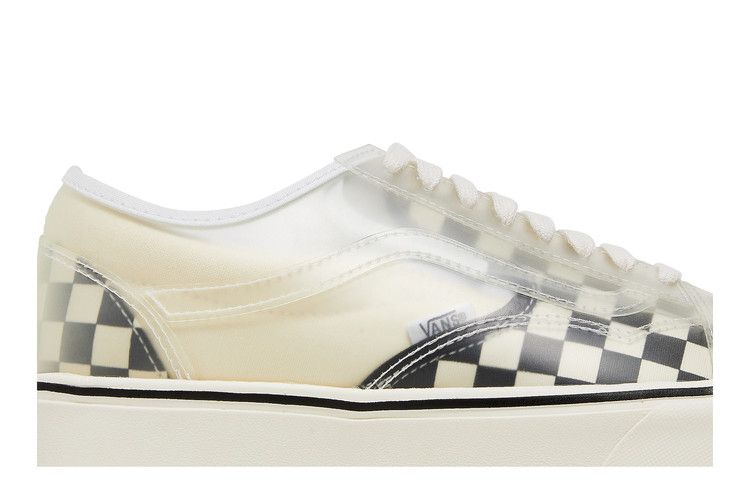 Men's Sneakers Vans ComfyCush Slip-Skool 'Checkerboard - White'