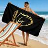 Brisbane Faith Print Beach Towel, Large Soft Quick Dry Towel for Beach Camping Swimming