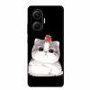 Черный силиконовый чехол для Redmi Turbo 4 Pro A5 4G Чехол Мультяшный кот Мягкая задняя крышка для Xiaomi Poco X7 Pro C71 Poco M7 4G Plus Чехол