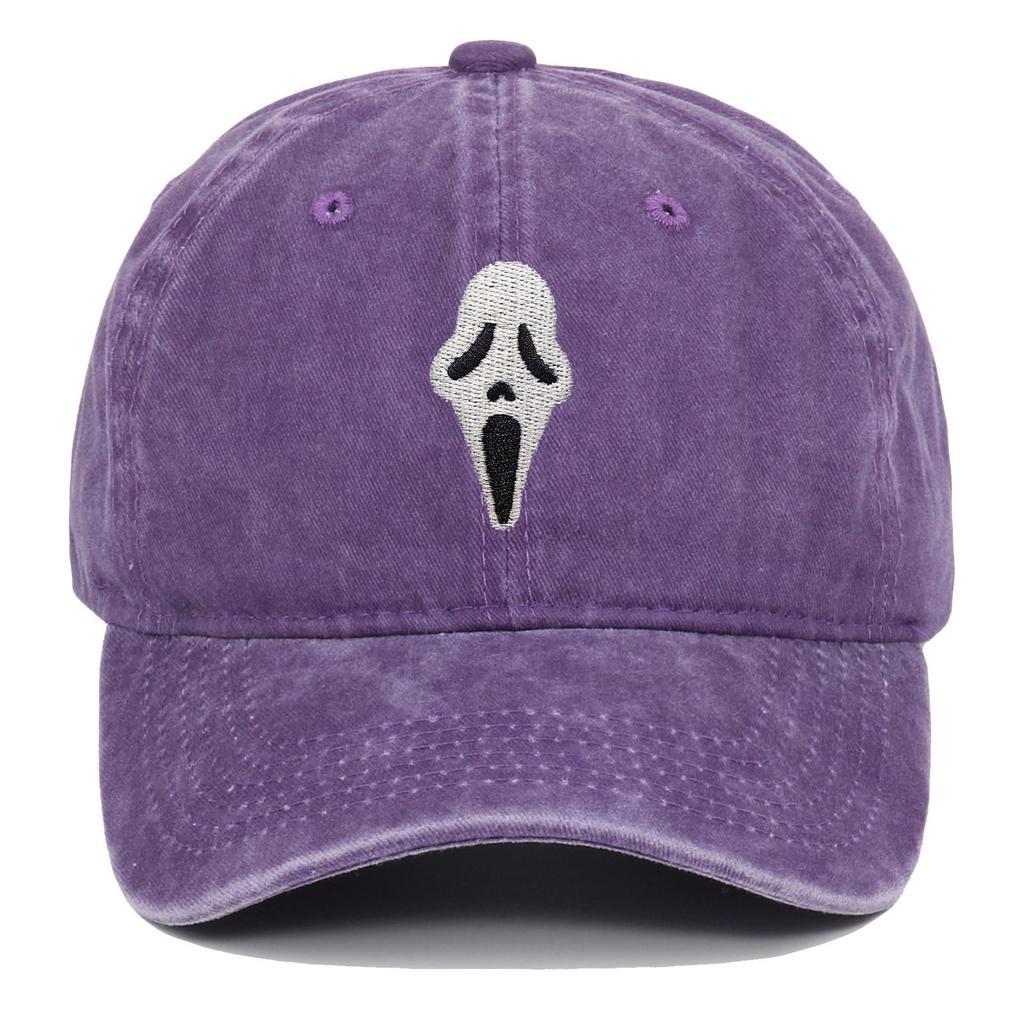 Бейсболка с вышивкой черепа на Хэллоуин, состаренная, для мужчин и женщин